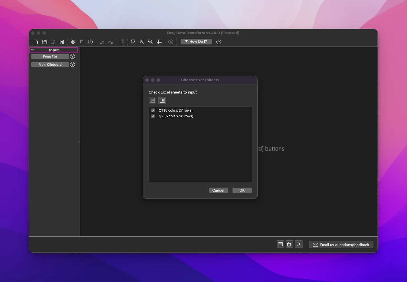 Easy Data Transform For Mac v2.2.0 专业的数据转换软件