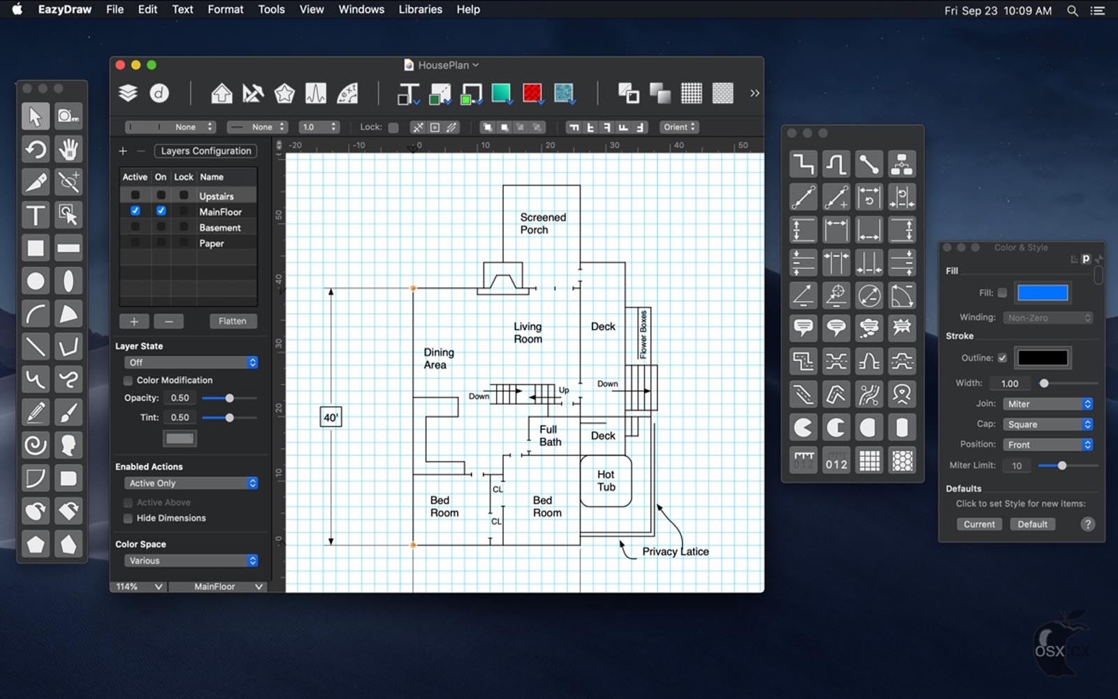 EazyDraw For Mac v11.12.0 专业的矢量绘图软件