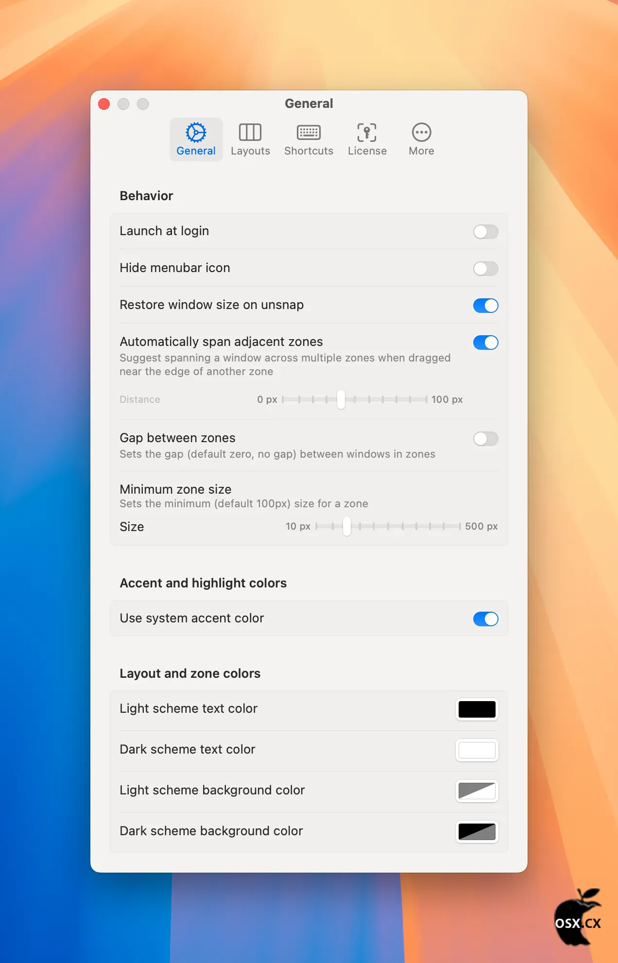 BentoBox For Mac v0.9.3 专业的macOS窗口管理软件