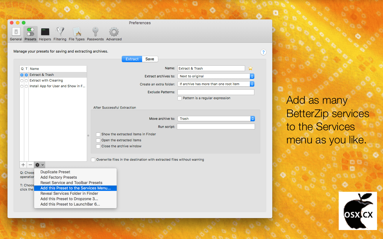 BetterZip For Mac