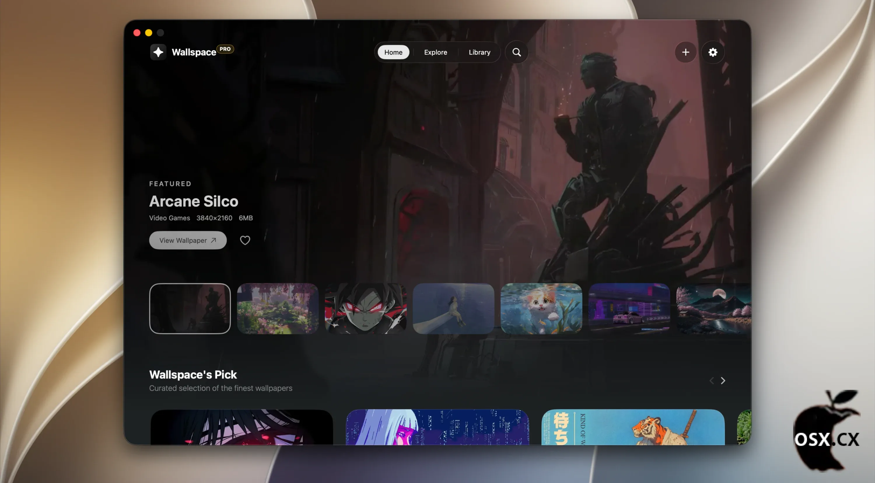 Wallspace For Mac v1.5.1 macOS动态壁纸软件