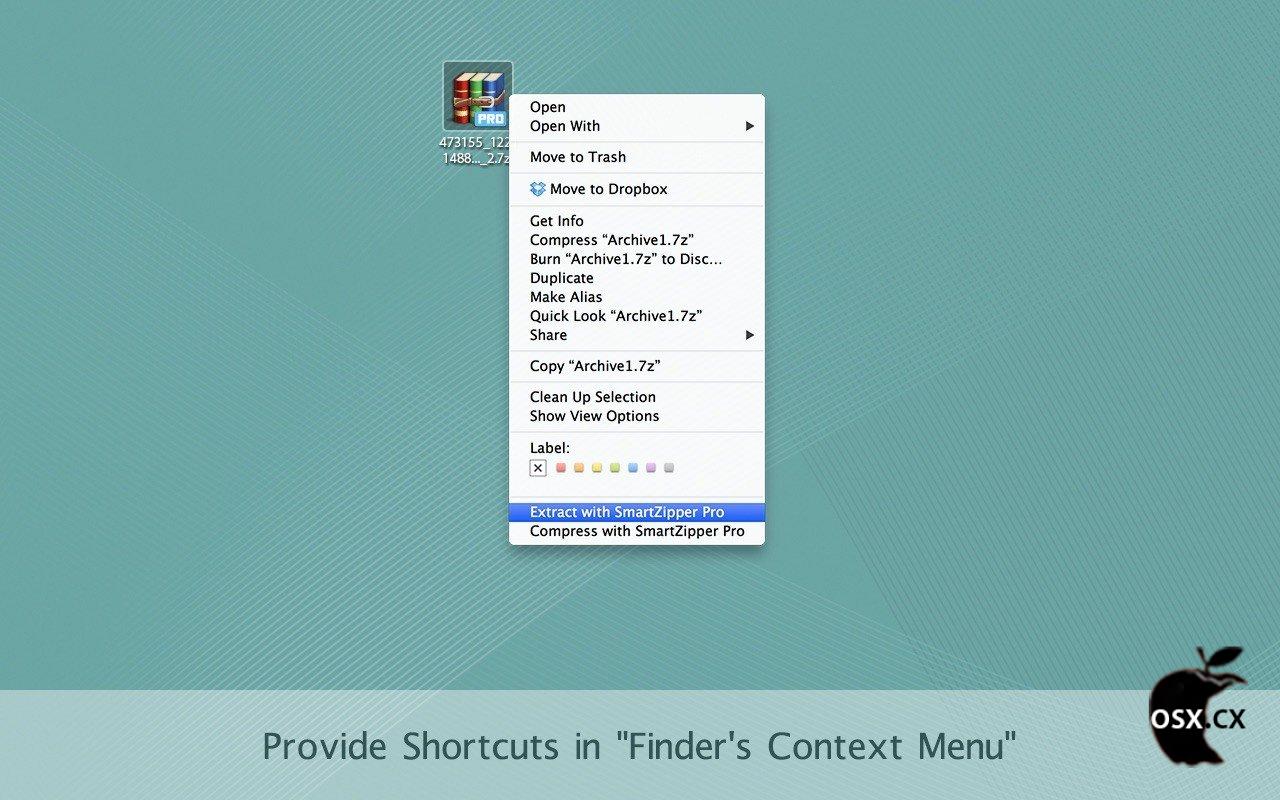 Smart Zipper Pro For Mac v4.2.0 专业的Mac压缩解压软件