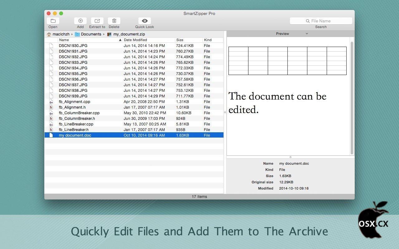 Smart Zipper Pro For Mac