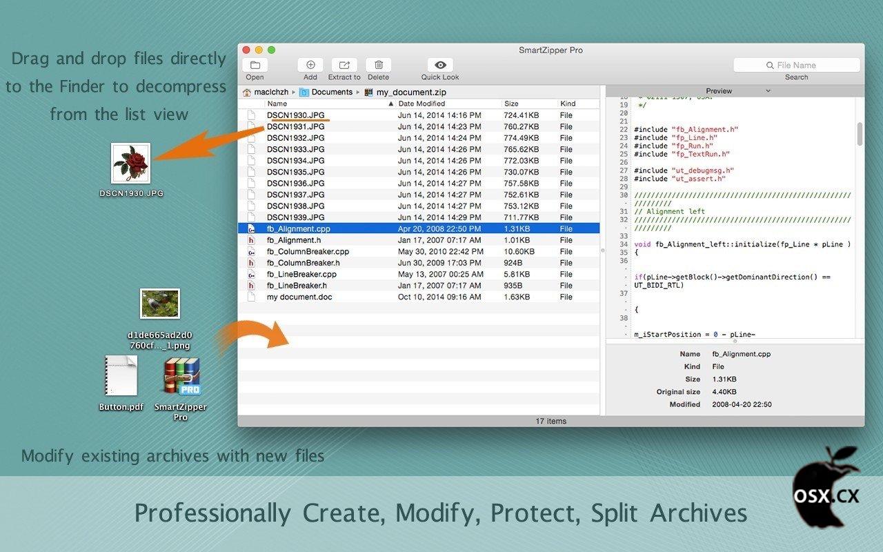 Smart Zipper Pro For Mac